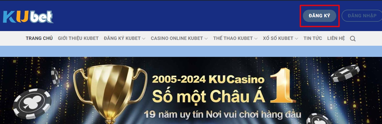 đăng ký tham gia kubet tại trang chủ